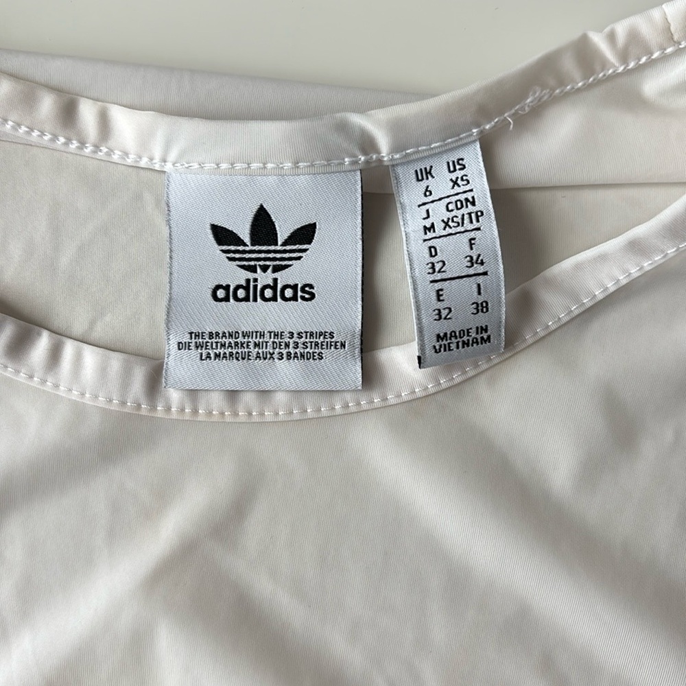 Adidas Transparent Oversized Workout Top - Picture 2 of 3